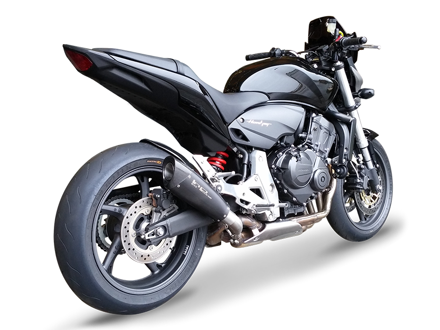 HP CORSE Honda CB600F Hornet (07/13) Slip-on Exhaust "Evoxtreme Black" (EU homologated) – Accessories in Factory Racing – Motorcycle Parts & Accessories Online Store