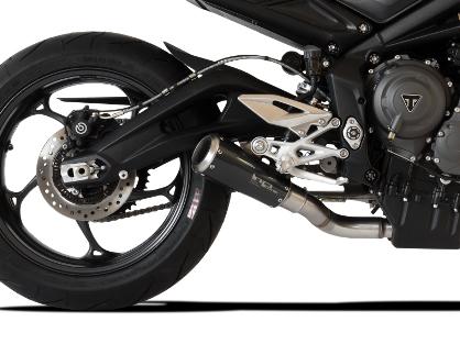 HP CORSE Triumph STREET TRIPLE 765 Slip-on Exhaust "GP-07 Black with Wire Mesh" (racing) – Accessories in Factory Racing – Motorcycle Parts & Accessories Online Store