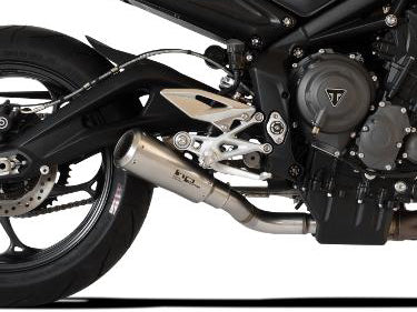 HP CORSE Triumph STREET TRIPLE 765 Slip-on Exhaust "GP-07 Satin with Wire Mesh" (racing) – Accessories in Factory Racing – Motorcycle Parts & Accessories Online Store
