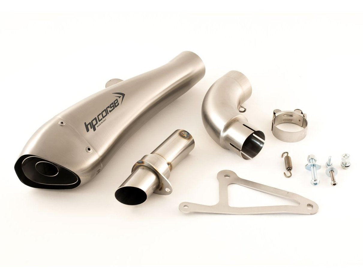 HP CORSE Honda CB1000R Slip-on Exhaust "Hydroform Satin Single" (high position)