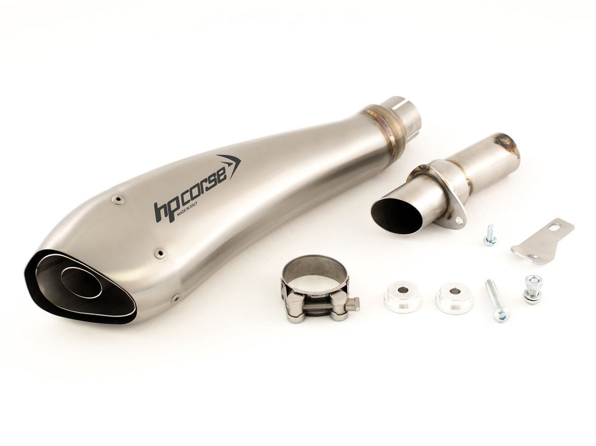 HP CORSE Suzuki GSX-R1000 (05/06) Slip-on Exhaust "Hydroform Satin" (EU homologated)