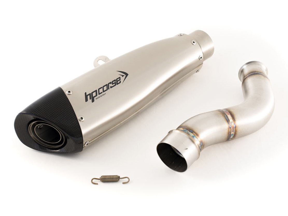 HP CORSE Triumph STREET TRIPLE 765 Slip-on Exhaust "Evoxtreme Satin 310 mm" (racing) – Accessories in Factory Racing – Motorcycle Parts & Accessories Online Store