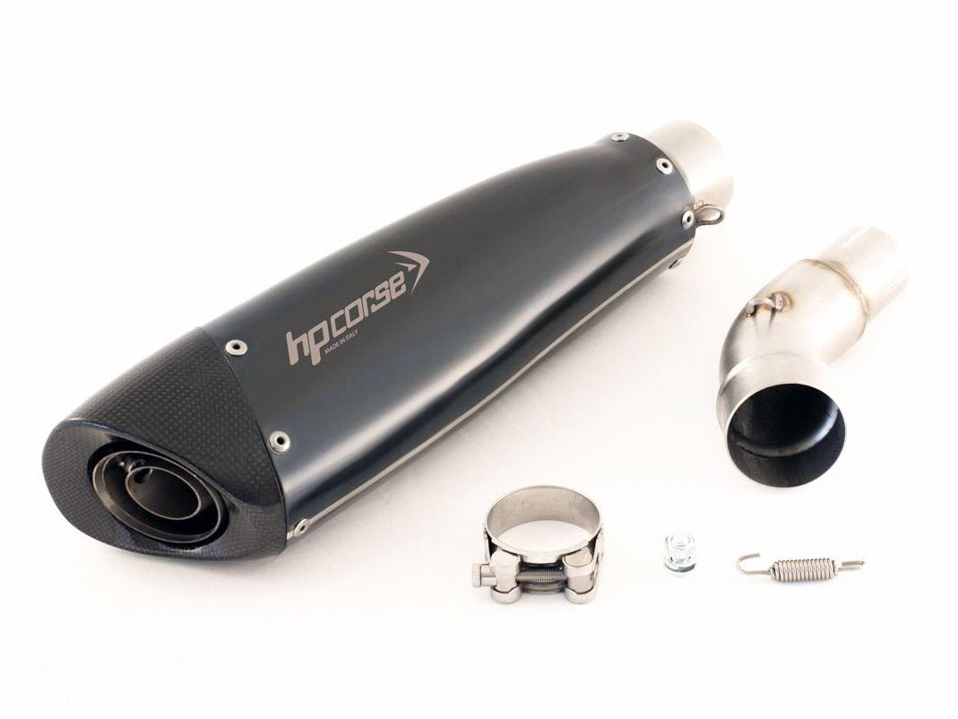 HP CORSE Honda CB600F Hornet (07/13) Slip-on Exhaust "Evoxtreme Black" (EU homologated) – Accessories in Factory Racing – Motorcycle Parts & Accessories Online Store