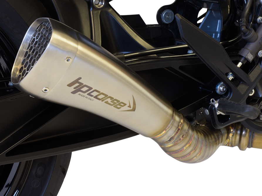 HP CORSE KTM 790 / 890 Duke Slip-on Exhaust "Hydroform Corsa Short Satin" (racing) – Accessories in Factory Racing – Motorcycle Parts & Accessories Online Store