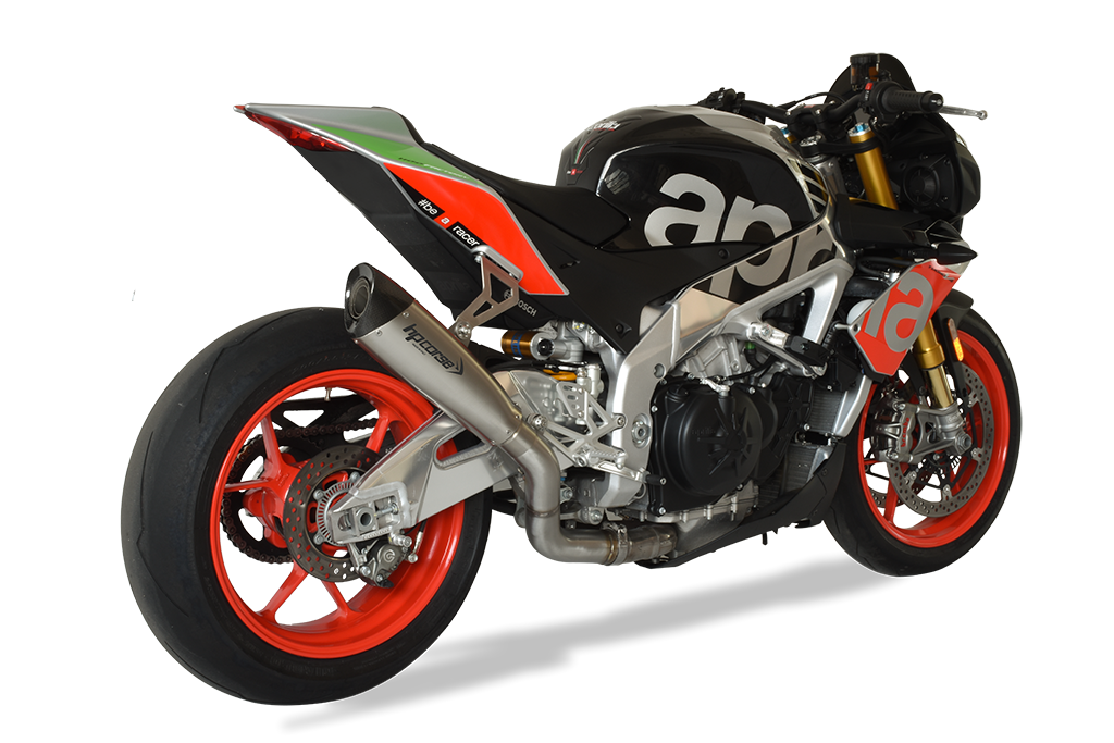 HP CORSE Aprilia RSV4 / Tuono V4 (17/18) Slip-on Exhaust "Evoxtreme 310 Titanium" (racing)