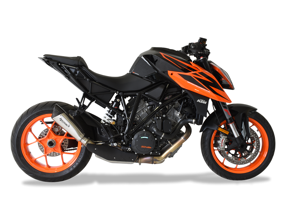 HP CORSE KTM 1290 Super Duke R (2017 – ) Slip-on Exhaust "Evoxtreme Titanium" (racing only) – Accessories in Factory Racing – Motorcycle Parts & Accessories Online Store