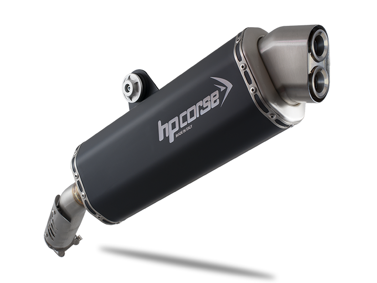HP CORSE BMW R1200GS (04/09) Slip-on Exhaust "4-Track R Black" (EU homologated) – Accessories in Factory Racing – Motorcycle Parts & Accessories Online Store