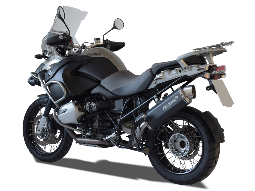HP CORSE BMW R1200GS (04/09) Slip-on Exhaust "4-Track R Black" (EU homologated) – Accessories in Factory Racing – Motorcycle Parts & Accessories Online Store