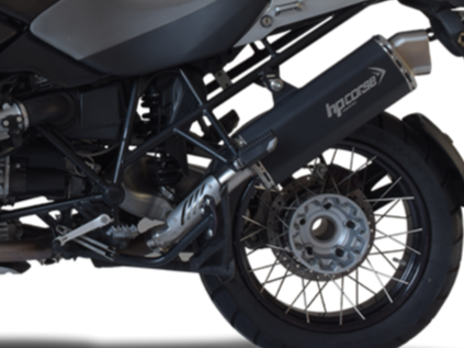 HP CORSE BMW R1200GS (04/09) Slip-on Exhaust "4-Track R Black" (EU homologated) – Accessories in Factory Racing – Motorcycle Parts & Accessories Online Store