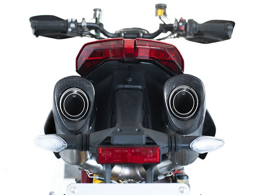 HP CORSE Ducati Hypermotard 950 Slip-on Exhaust "Evoxtreme 260 Black" (EU homologated)
