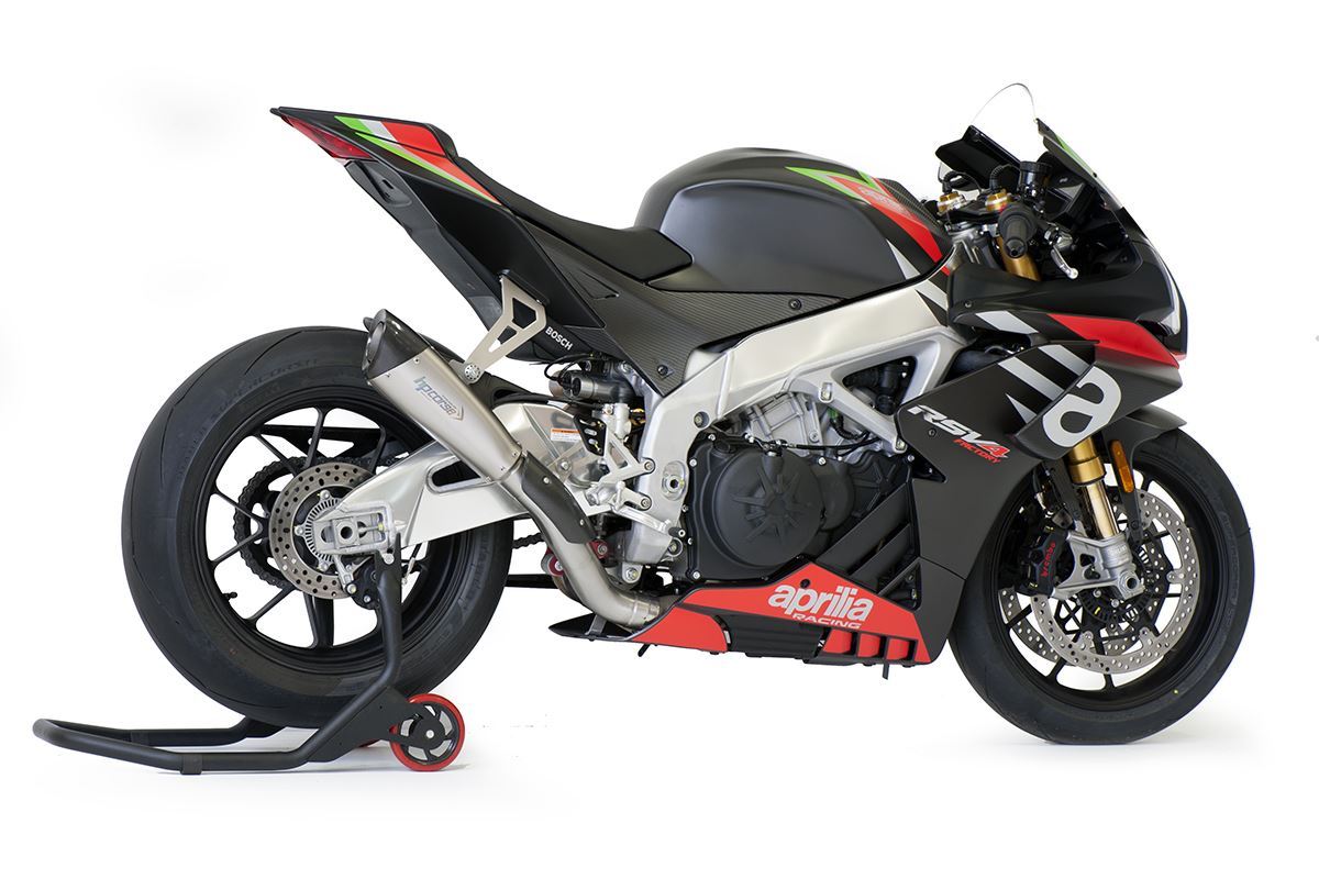 HP CORSE Aprilia RSV4 (19/20) Slip-on Exhaust "Evoxtreme 260 Titanium" (racing)