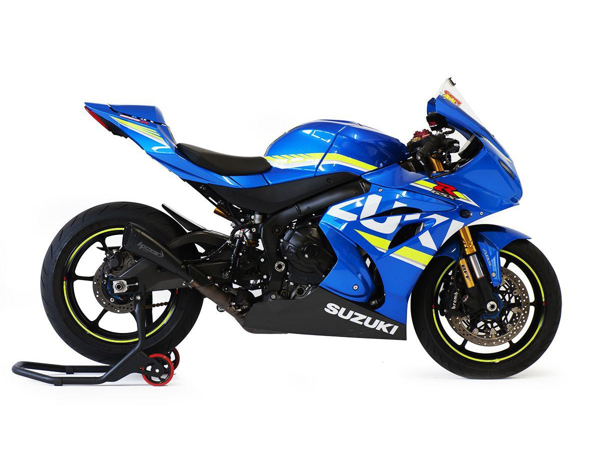HP CORSE Suzuki GSX-R 1000 (17/20) Slip-on Exhaust "Hydroform Short R Ceramic Black" (Racing)