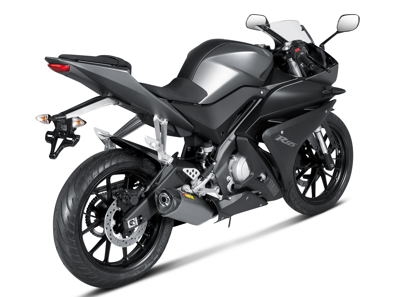 AKRAPOVIC S-Y125R4-HRT Yamaha MT-125 / YZF-R125 (2019+) Exhaust System "Racing Line" (titanium) – Accessories in the 2WheelsHero Motorcycle Aftermarket Accessories and Parts Online Shop