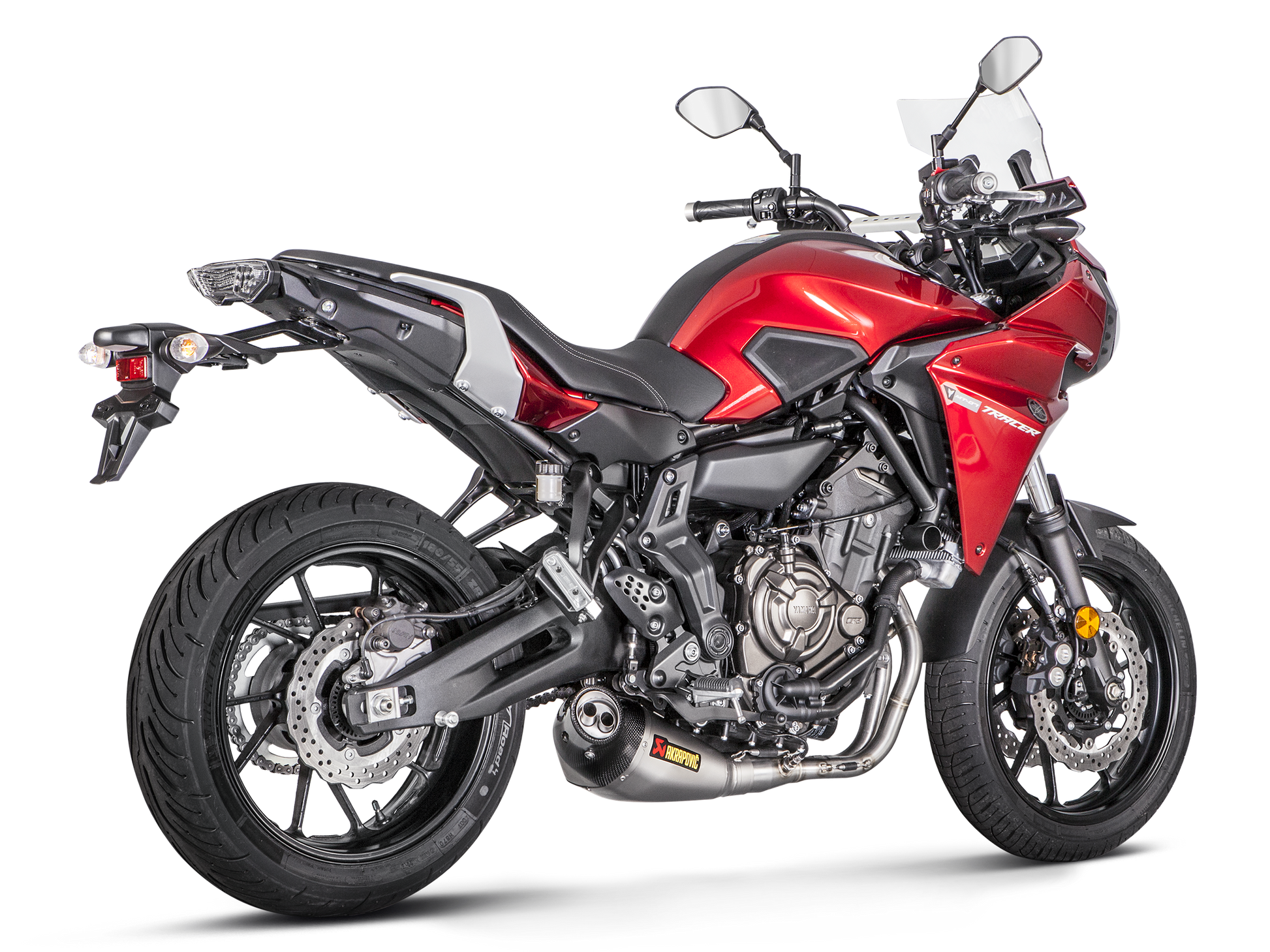 AKRAPOVIC S-Y7R5-HEGEH Yamaha Tracer 700 / GT / XSR700 Exhaust System "Racing Line" (titanium) – Accessories in the 2WheelsHero Motorcycle Aftermarket Accessories and Parts Online Shop
