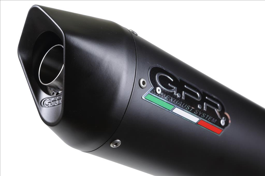 GPR Kawasaki ZX-6R (09/16) Slip-on Exhaust "Furore Nero" (EU homologated)