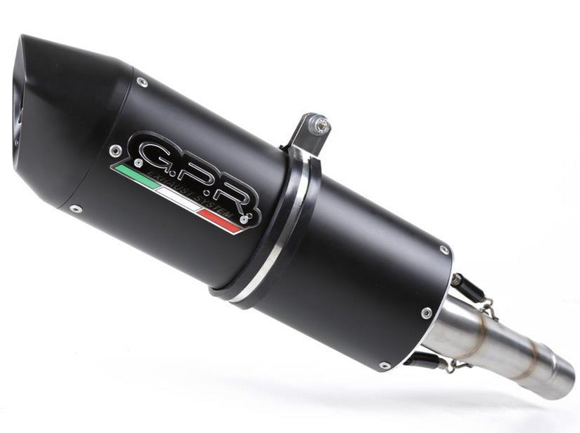 GPR Honda CB600F Hornet (07/14) Slip-on Exhaust "Furore Nero" (EU homologated)