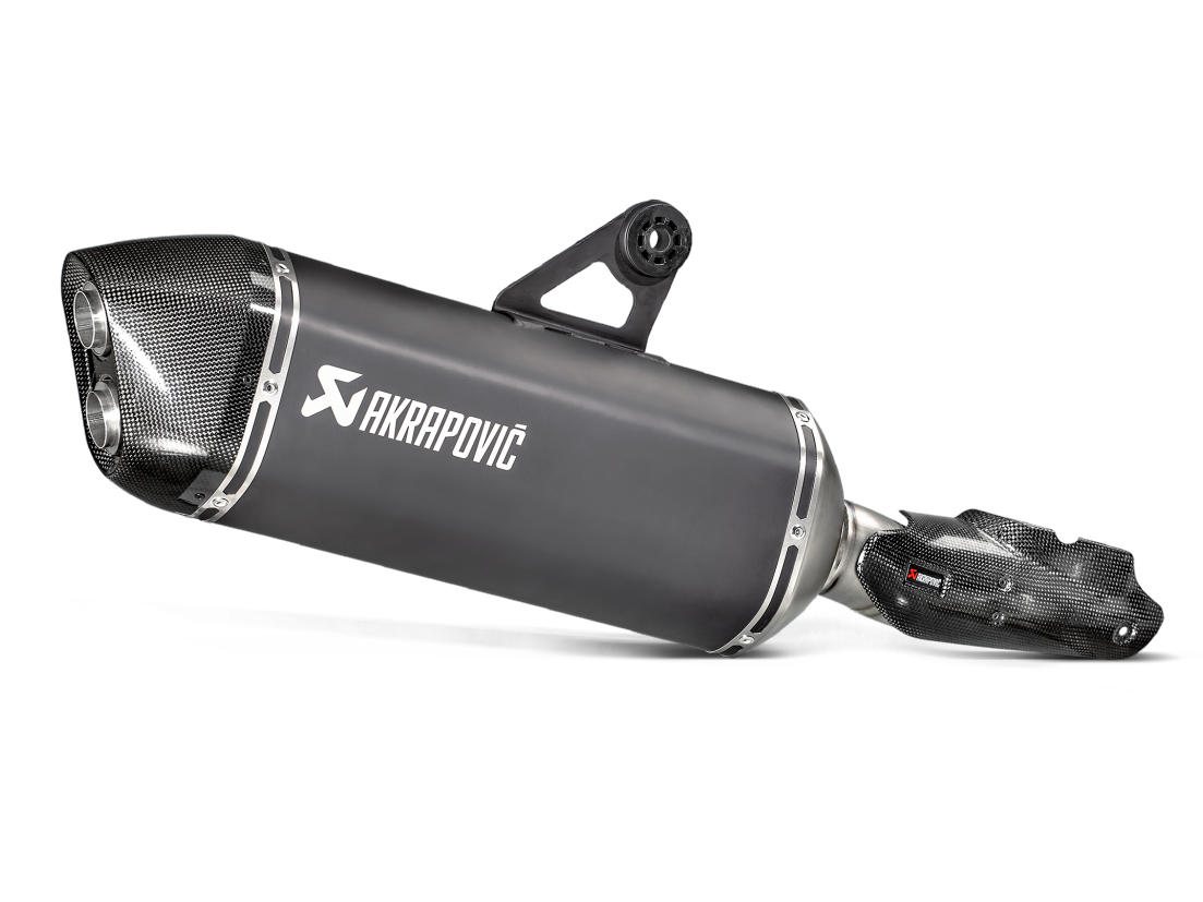 AKRAPOVIC S-B12SO16-HAABL BMW R1200GS / Adventure (2018+) Slip-On Exhaust (titanium) – Accessories in the 2WheelsHero Motorcycle Aftermarket Accessories and Parts Online Shop