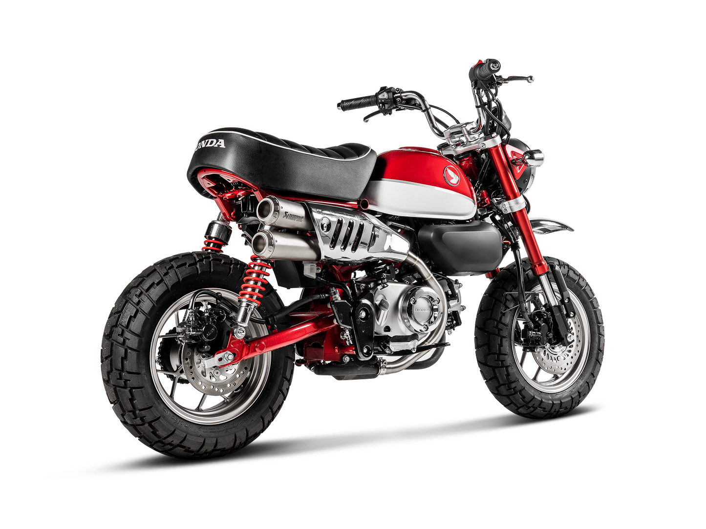 AKRAPOVIC S-H125SO5-FFT Honda Monkey (2025+) Slip-On Exhaust (titanium) – Accessories in the 2WheelsHero Motorcycle Aftermarket Accessories and Parts Online Shop