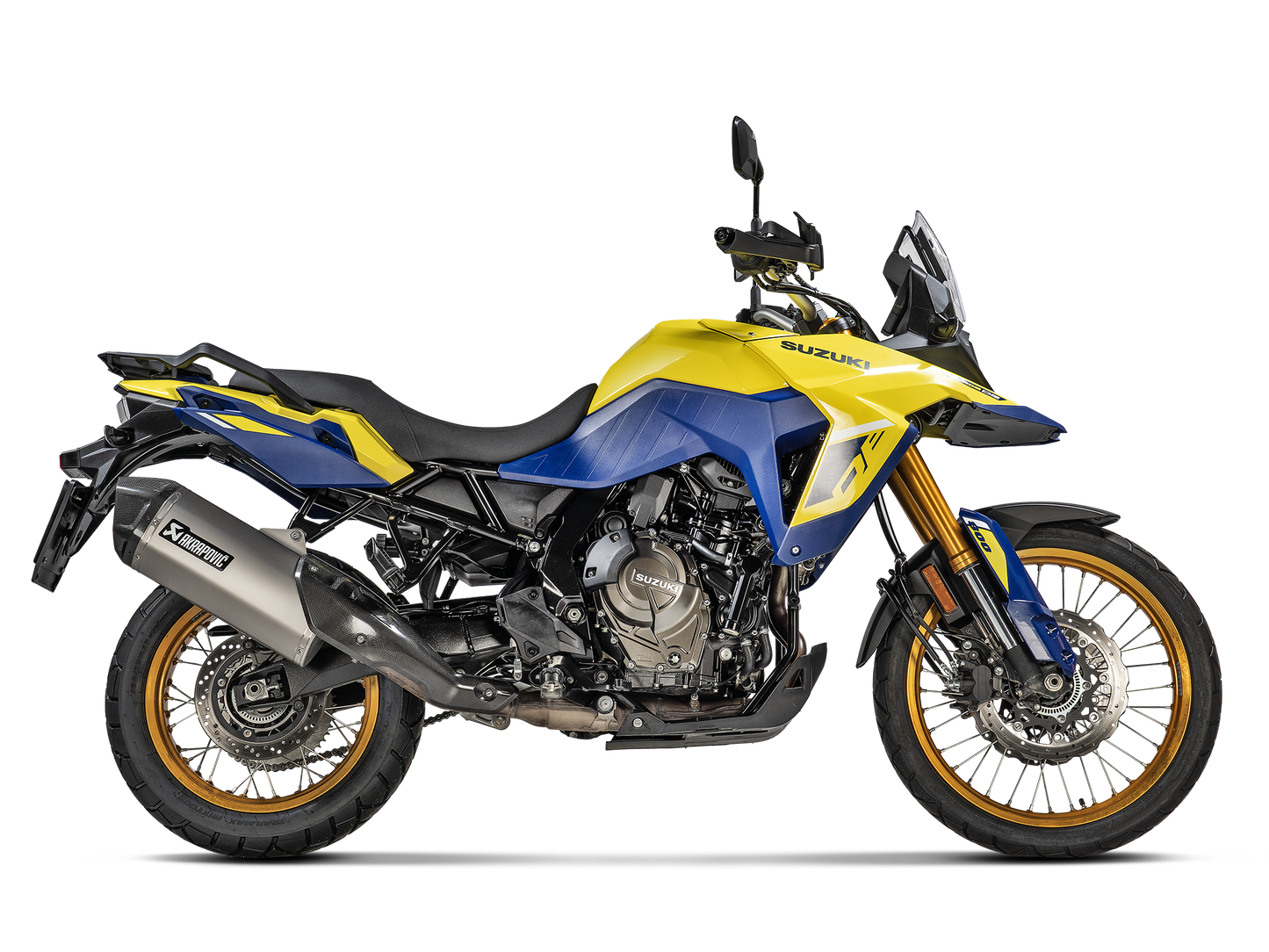 AKRAPOVIC S-S8SO1-HAFT Suzuki V-Strom 800DE (2025+) Slip-on Exhaust (titanium) – Accessories in the 2WheelsHero Motorcycle Aftermarket Accessories and Parts Online Shop