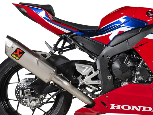 AKRAPOVIC S-H10E3-APLT Honda CBR1000RR-R Fireblade / SP (2023+) Full Exhaust System "Evolution Line" (titanium) – Accessories in the 2WheelsHero Motorcycle Aftermarket Accessories and Parts Online Shop