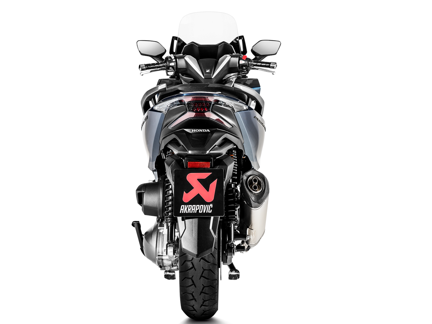 AKRAPOVIC S-H3SO5-HRSS Honda NSS250 / NSS300 Forza (2020+) Slip-on Exhaust SS – Accessories in the 2WheelsHero Motorcycle Aftermarket Accessories and Parts Online Shop