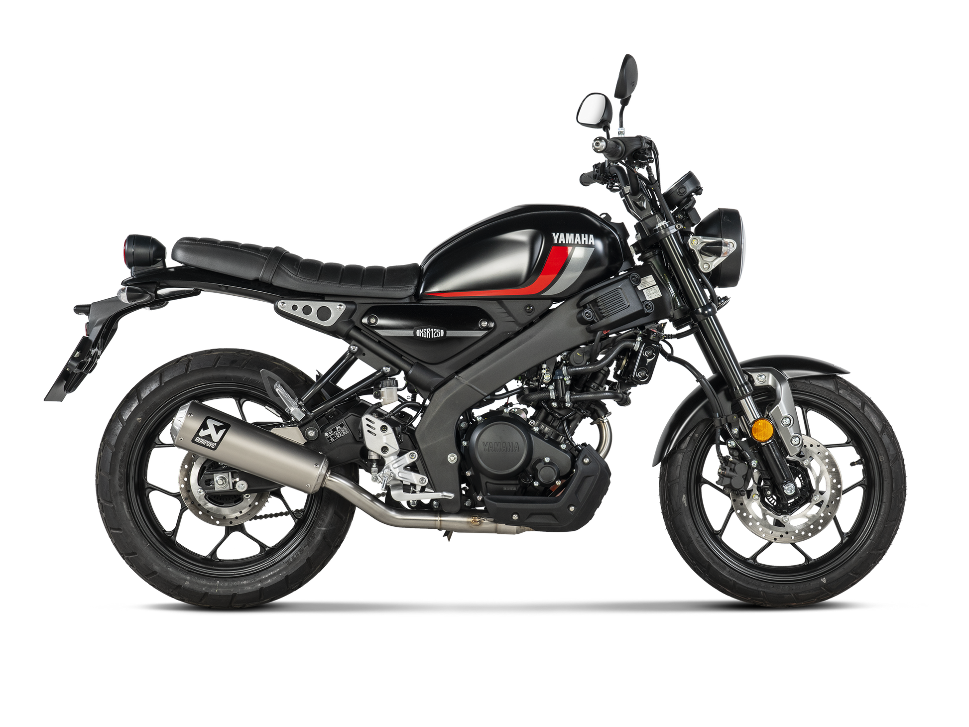 AKRAPOVIC S-Y125R10-HBFGT Yamaha XSR 125 / XSR 125 Legacy (2024+) Exhaust System "Racing Line" (titanium) – Accessories in the 2WheelsHero Motorcycle Aftermarket Accessories and Parts Online Shop