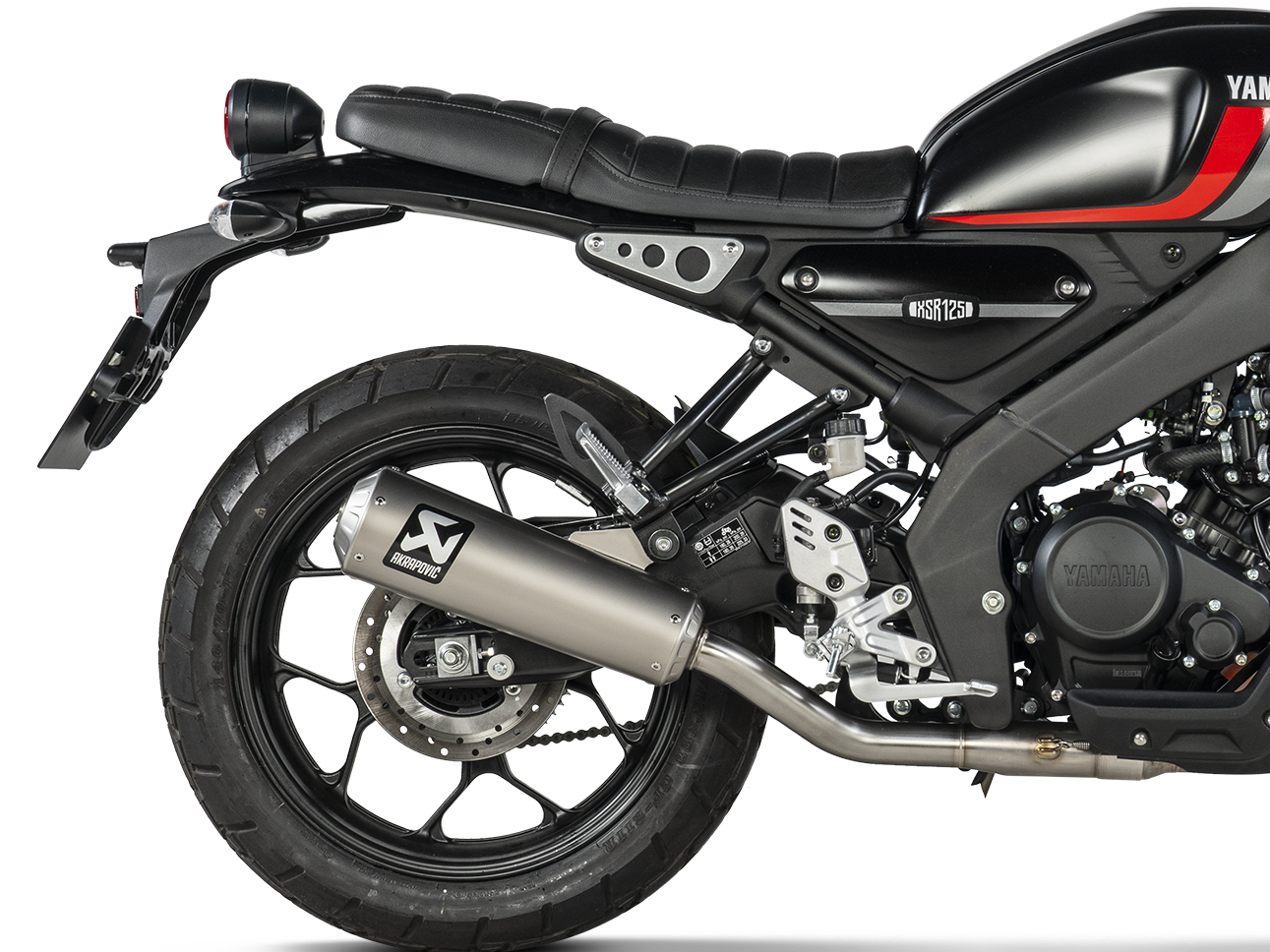 AKRAPOVIC S-Y125R10-HBFGT Yamaha XSR 125 / XSR 125 Legacy (2024+) Exhaust System "Racing Line" (titanium) – Accessories in the 2WheelsHero Motorcycle Aftermarket Accessories and Parts Online Shop