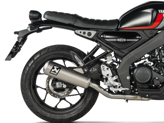 AKRAPOVIC S-Y125R10-HBFGT Yamaha XSR 125 / XSR 125 Legacy (2024+) Exhaust System "Racing Line" (titanium) – Accessories in the 2WheelsHero Motorcycle Aftermarket Accessories and Parts Online Shop
