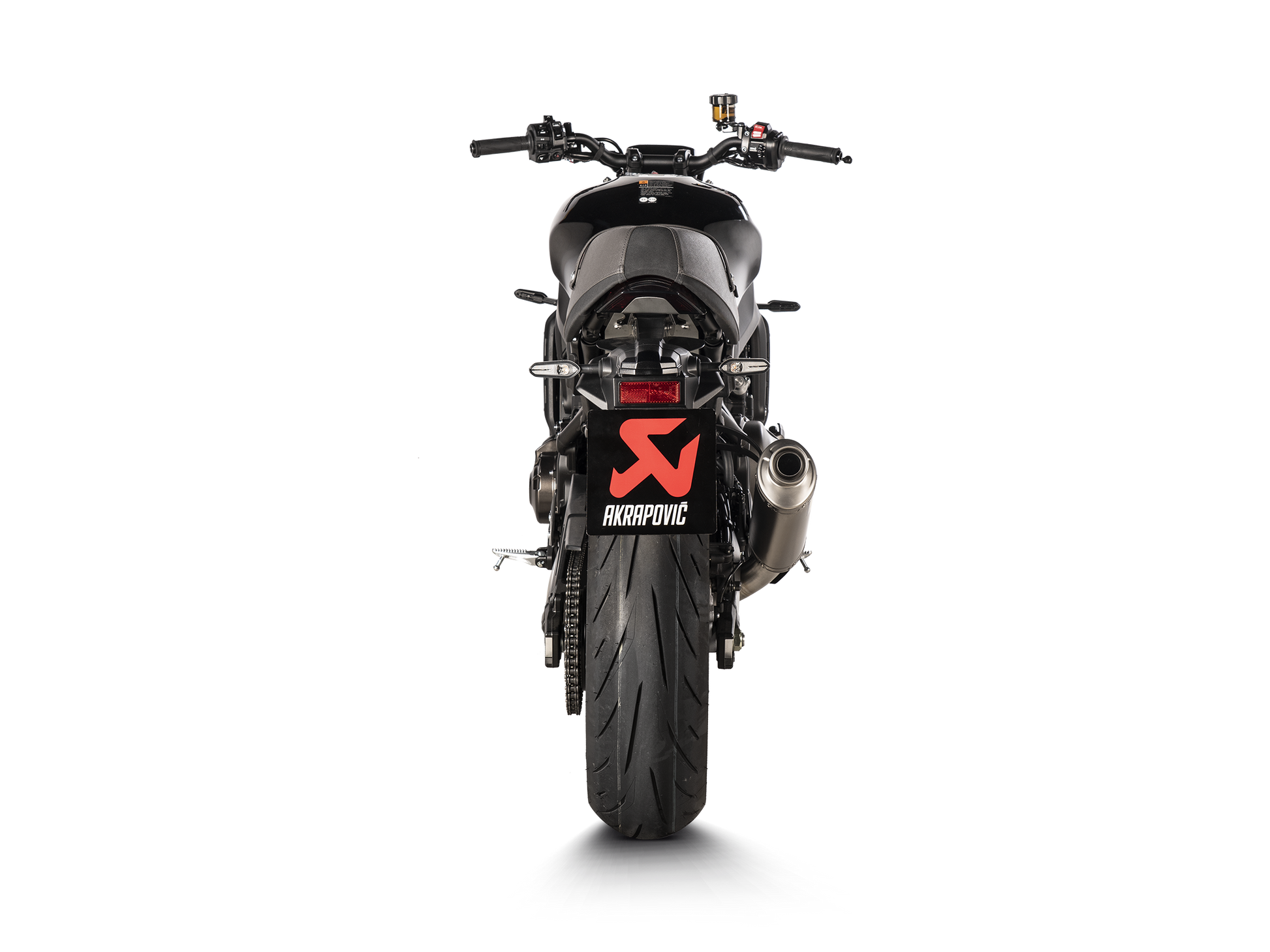 AKRAPOVIC S-Y9R16-HDT/2 Yamaha XSR 900 / GP (2025+) Exhaust System "Racing Line" (titanium) – Accessories in the 2WheelsHero Motorcycle Aftermarket Accessories and Parts Online Shop