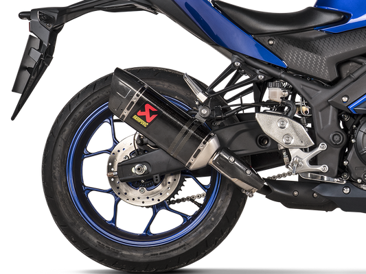 AKRAPOVIC S-Y3SO5-HAPC Yamaha YZF-R3 (2025+) Slip-On Exhaust (carbon) – Accessories in the 2WheelsHero Motorcycle Aftermarket Accessories and Parts Online Shop