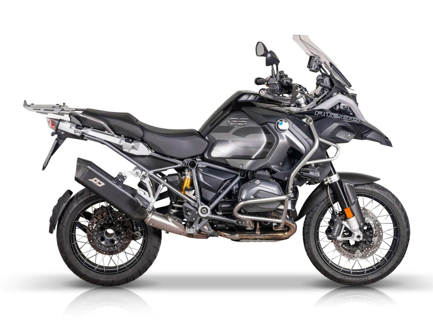QD EXHAUST BMW R1200GS / R1250GS Slip-on Exhaust "Tourance" (no kat mid-pipe) – Accessories in the 2WheelsHero Motorcycle Aftermarket Accessories and Parts Online Shop