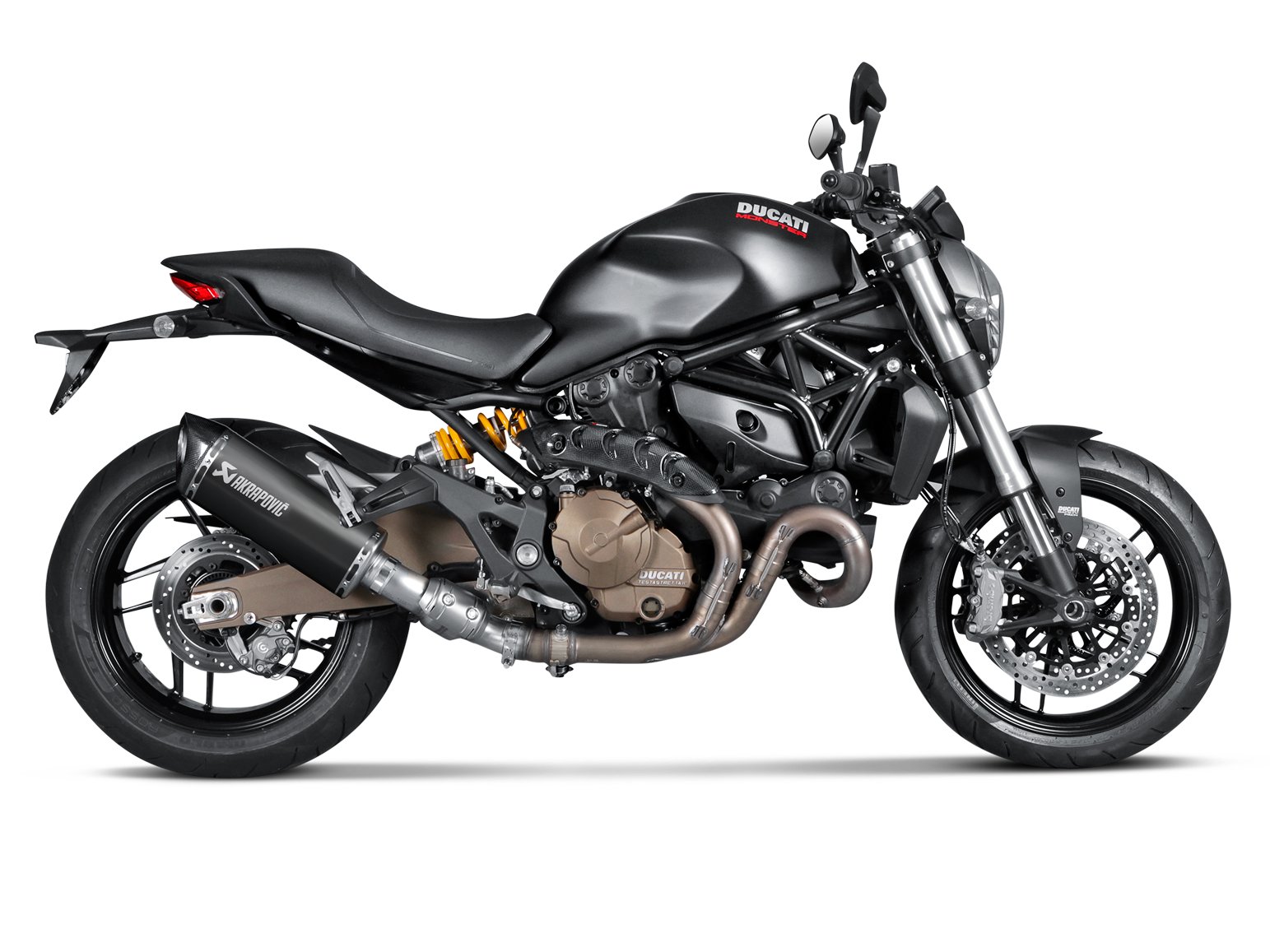 AKRAPOVIC S-D8SO2-HRBL Ducati Monster 821 (14/17) Titanium Slip-on Exhaust – Accessories in the 2WheelsHero Motorcycle Aftermarket Accessories and Parts Online Shop