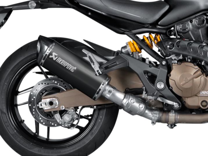AKRAPOVIC S-D8SO2-HRBL Ducati Monster 821 (14/17) Titanium Slip-on Exhaust – Accessories in the 2WheelsHero Motorcycle Aftermarket Accessories and Parts Online Shop