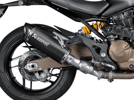 AKRAPOVIC S-D8SO2-HRBL Ducati Monster 821 (14/17) Titanium Slip-on Exhaust – Accessories in the 2WheelsHero Motorcycle Aftermarket Accessories and Parts Online Shop