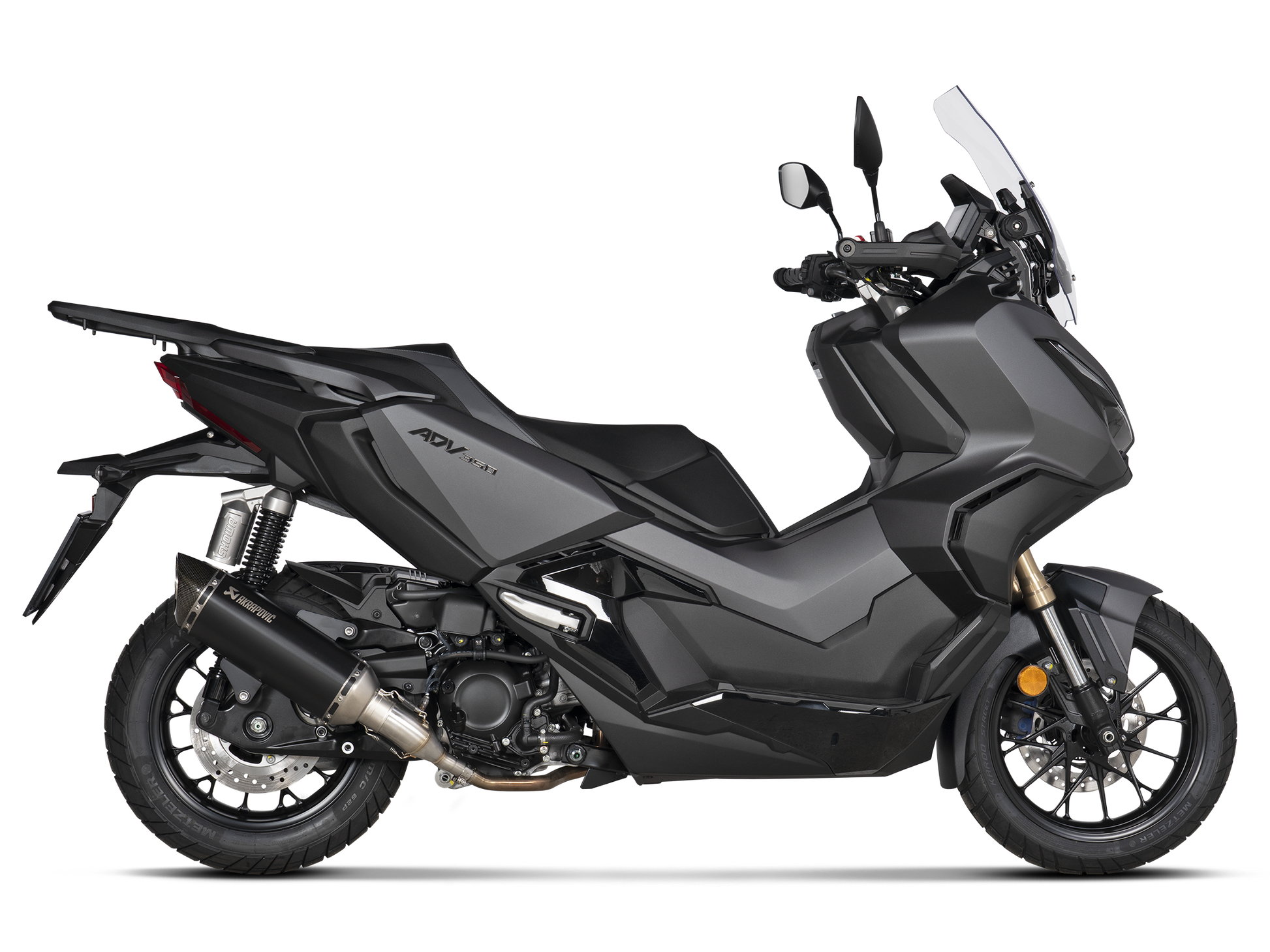 AKRAPOVIC S-H3SO9-RSSBL Honda ADV350 (2024+) Slip-on Exhaust (SS) – Accessories in the 2WheelsHero Motorcycle Aftermarket Accessories and Parts Online Shop
