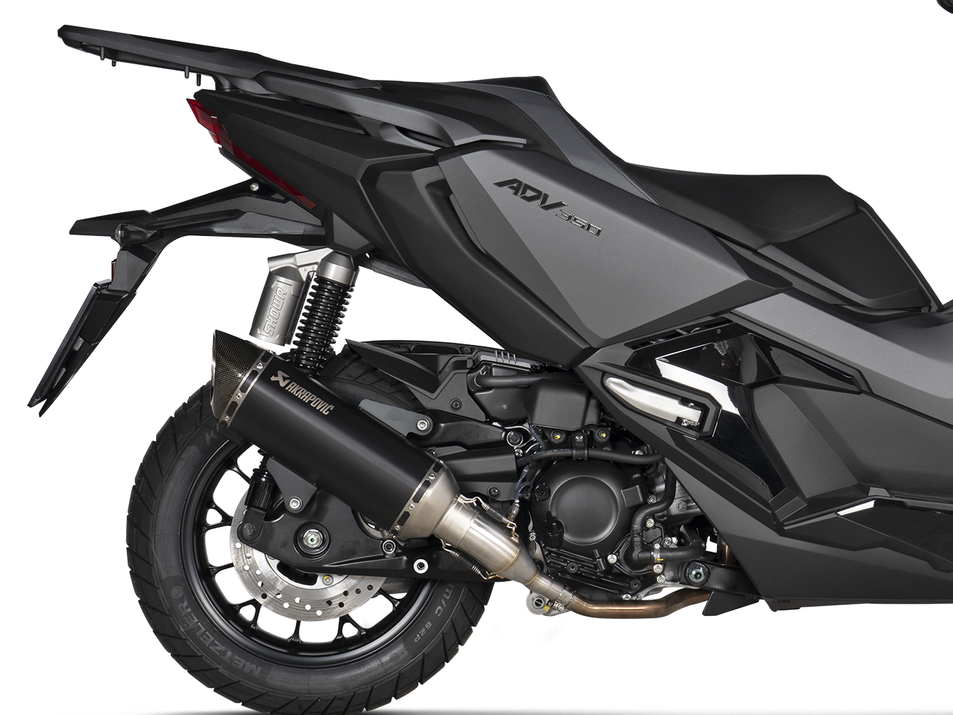 AKRAPOVIC S-H3SO9-RSSBL Honda ADV350 (2024+) Slip-on Exhaust (SS) – Accessories in the 2WheelsHero Motorcycle Aftermarket Accessories and Parts Online Shop