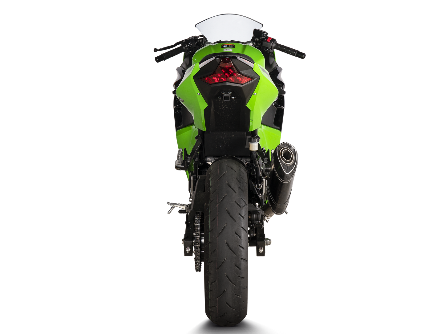 AKRAPOVIC S-K4SO6-APC Kawasaki Ninja 400 / 500 / Z500 (2024+) Slip-on Exhaust (carbon) – Accessories in the 2WheelsHero Motorcycle Aftermarket Accessories and Parts Online Shop