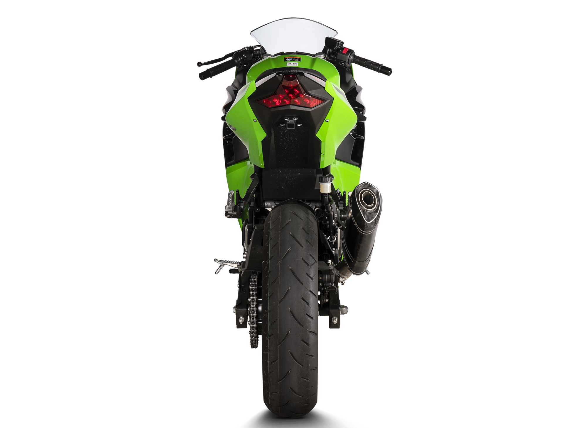AKRAPOVIC S-K4SO6-APC Kawasaki Ninja 400 / 500 / Z500 (2024+) Slip-on Exhaust (carbon) – Accessories in the 2WheelsHero Motorcycle Aftermarket Accessories and Parts Online Shop