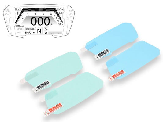 DP009 - CNC RACING Ducati Diavel/XDiavel Dashboard Screen Protectors kit – Accessories in the Factory Racing Motorcycle Aftermarket Accessories and Parts Online Shop