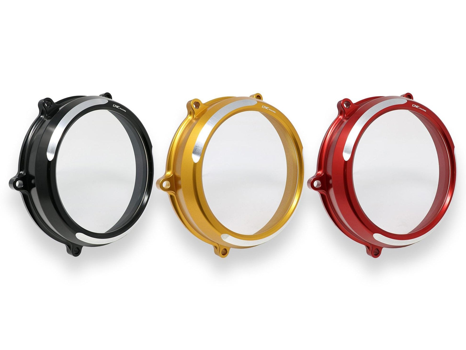 CA210S - CNC RACING Ducati Panigale V4 (2018+) Oil Bath Clear Clutch Cover (bi-color) – Accessories in the Factory Racing Motorcycle Aftermarket Accessories and Parts Online Shop