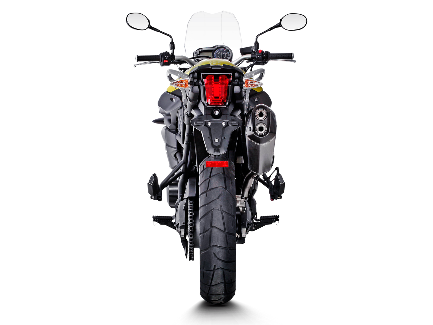 AKRAPOVIC S-T800SO1-HZAAT Triumph Tiger 800 (2016+) Slip-On Exhaust (titanium) – Accessories in the 2WheelsHero Motorcycle Aftermarket Accessories and Parts Online Shop