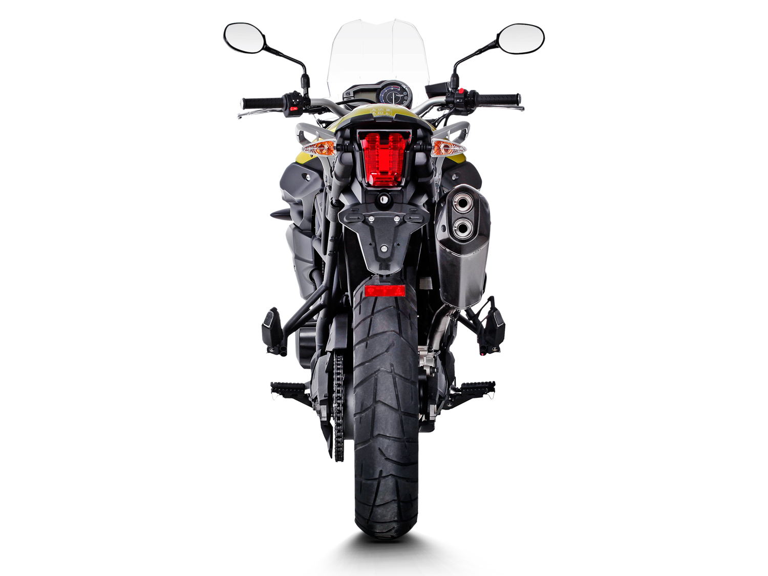 AKRAPOVIC S-T800SO1-HZAAT Triumph Tiger 800 (2016+) Slip-On Exhaust (titanium) – Accessories in the 2WheelsHero Motorcycle Aftermarket Accessories and Parts Online Shop