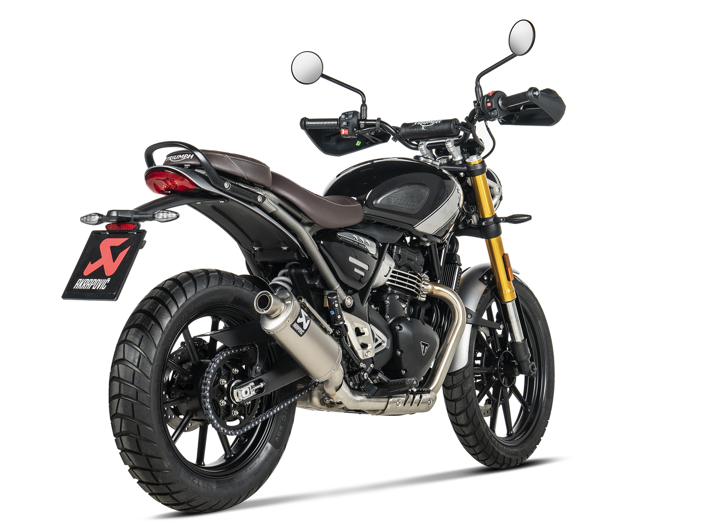 AKRAPOVIC S-T4SO1-HDT Triumph Scrambler 400X (2024+) Slip-On Exhaust (titanium) – Accessories in the 2WheelsHero Motorcycle Aftermarket Accessories and Parts Online Shop
