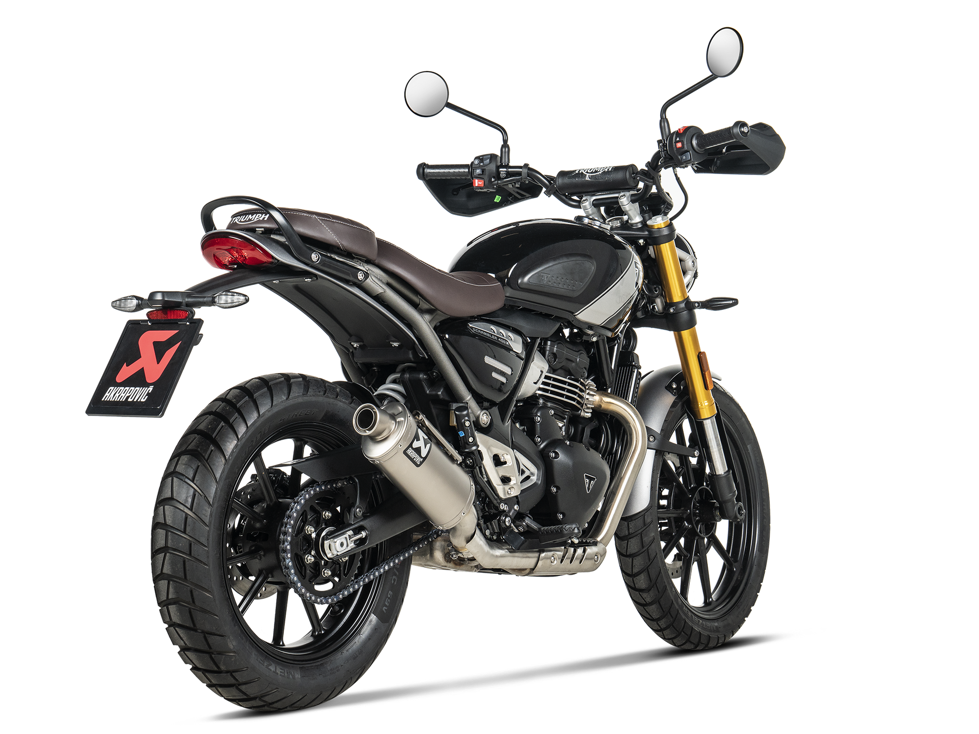 AKRAPOVIC S-T4SO1-HDT Triumph Scrambler 400X (2024+) Slip-On Exhaust (titanium) – Accessories in the 2WheelsHero Motorcycle Aftermarket Accessories and Parts Online Shop