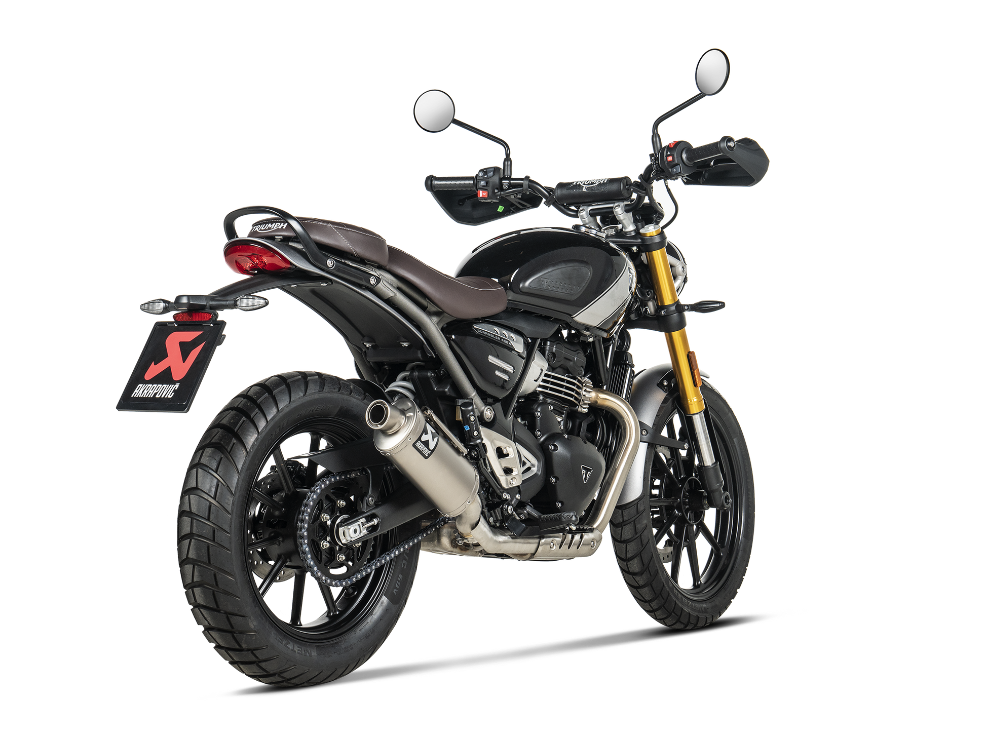 AKRAPOVIC S-T4SO1-HDT Triumph Scrambler 400 X (2024+) Slip-On Exhaust (titanium) – Accessories in the 2WheelsHero Motorcycle Aftermarket Accessories and Parts Online Shop