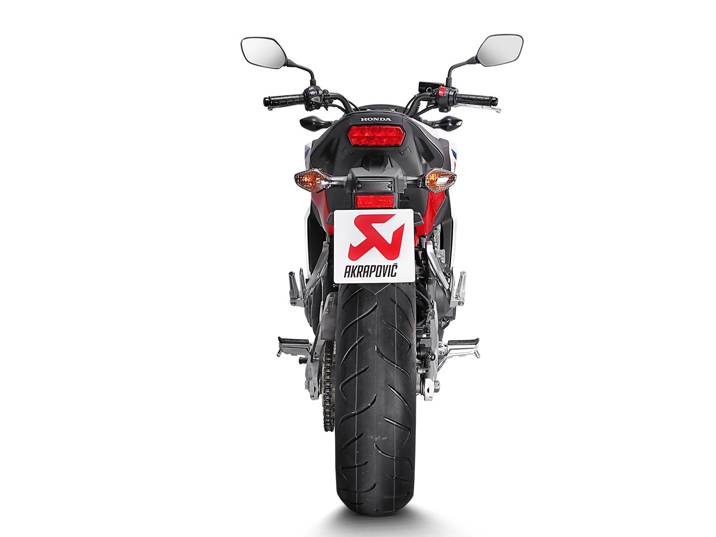 AKRAPOVIC S-H6R12-HAFT Honda CB650F / CBR650F (2016+) Exhaust System "Racing Line" (titanium) – Accessories in the 2WheelsHero Motorcycle Aftermarket Accessories and Parts Online Shop
