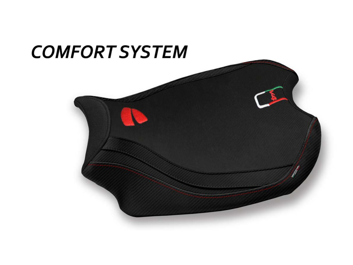 TAPPEZZERIA ITALIA Ducati Panigale V4 (2018+) Comfort Seat Cover "Glinka"