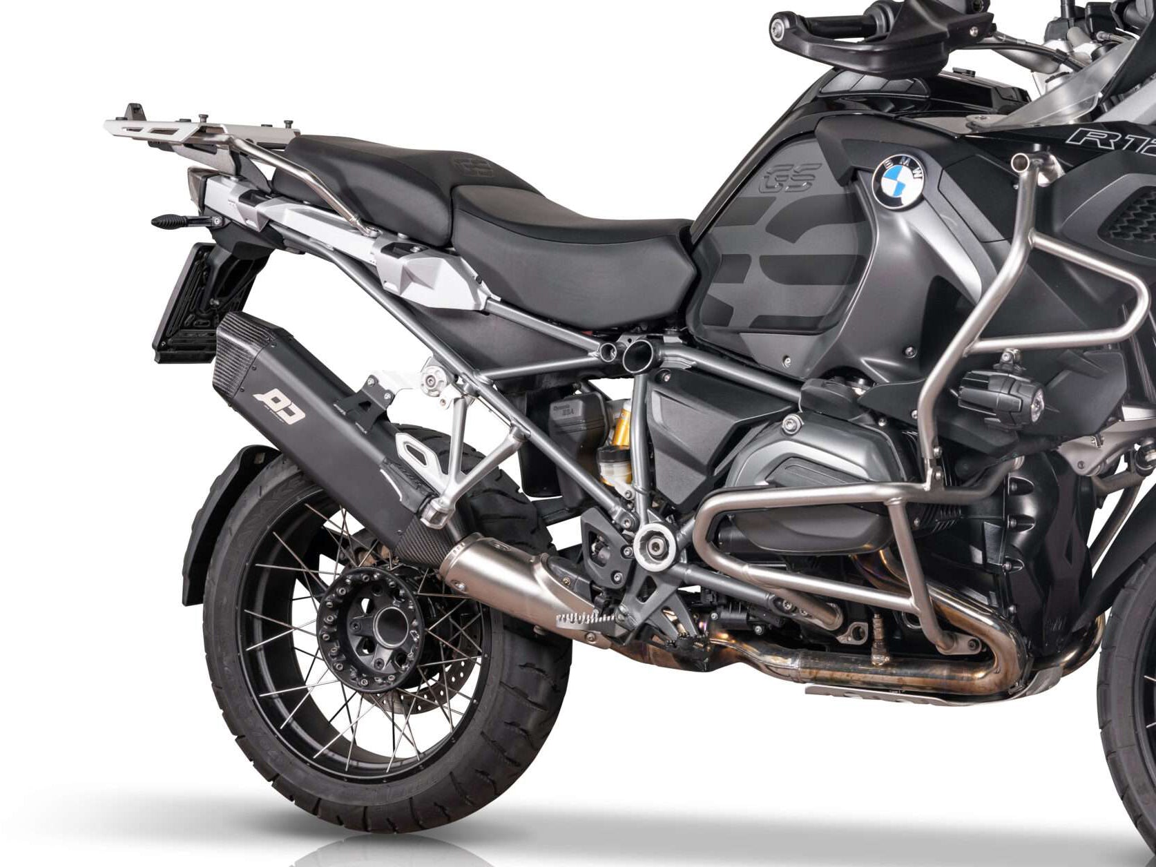 QD EXHAUST BMW R1200GS / R1250GS Slip-on Exhaust "Tourance" (no kat mid-pipe) – Accessories in the 2WheelsHero Motorcycle Aftermarket Accessories and Parts Online Shop
