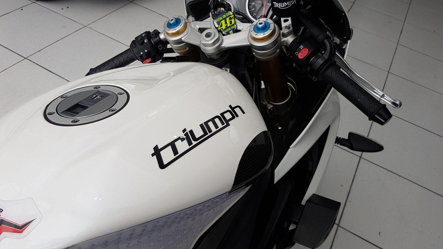 CARBON2RACE Triumph Daytona 675/R (13/17) Carbon Tank Sliders