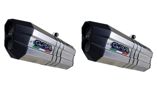 GPR BMW K1600GT (2017 – ) Dual Slip-on Exhaust "Sonic Inox" (EU homologated)